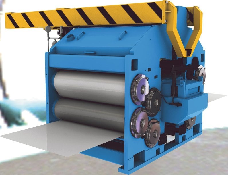 REDEX Tension Multi Roll Leveler is used on Tinning Line for the First Time in China